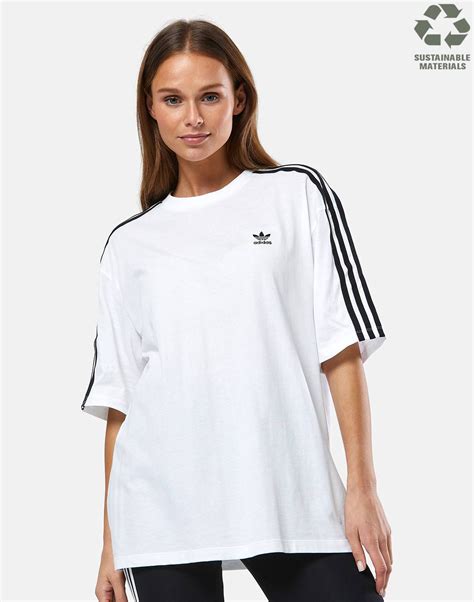 oversize tshirt weiß adidas|Oversized Shirts .